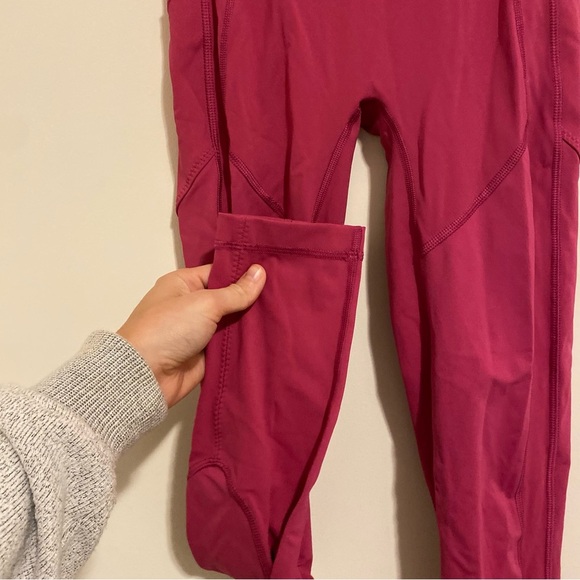 Lululemon Pink Full Length Leggings size 4 - Picture 4 of 11